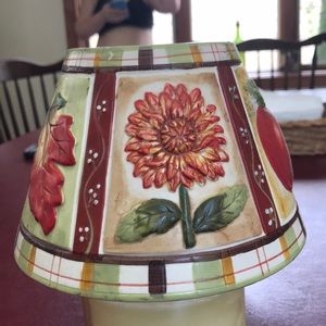 Fall candle shade